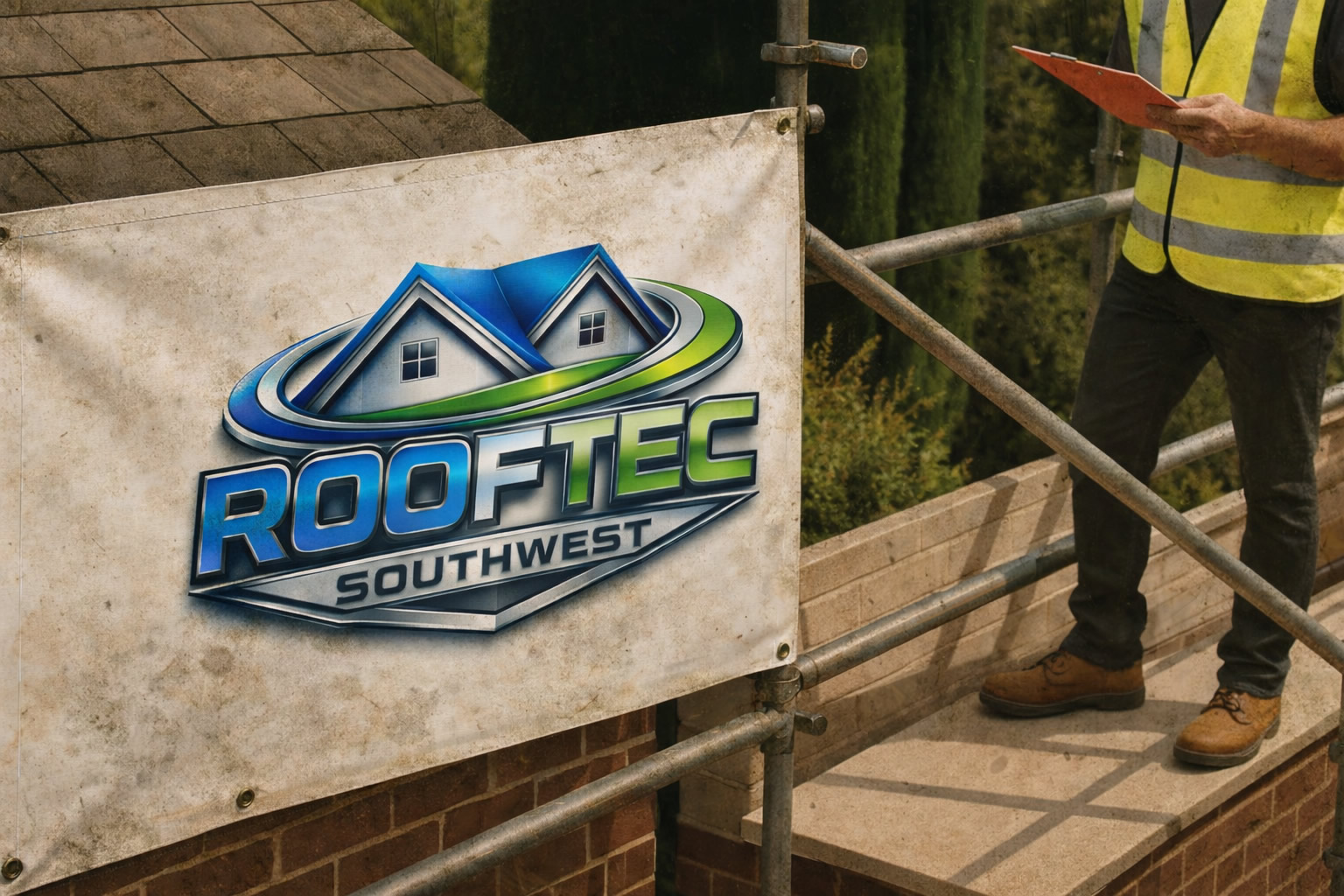 Pitched roof repairs and new roofs (tile and slate)